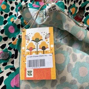 FINAL SALE⭐️NWT Lucy & Yak floral denim dungarees!